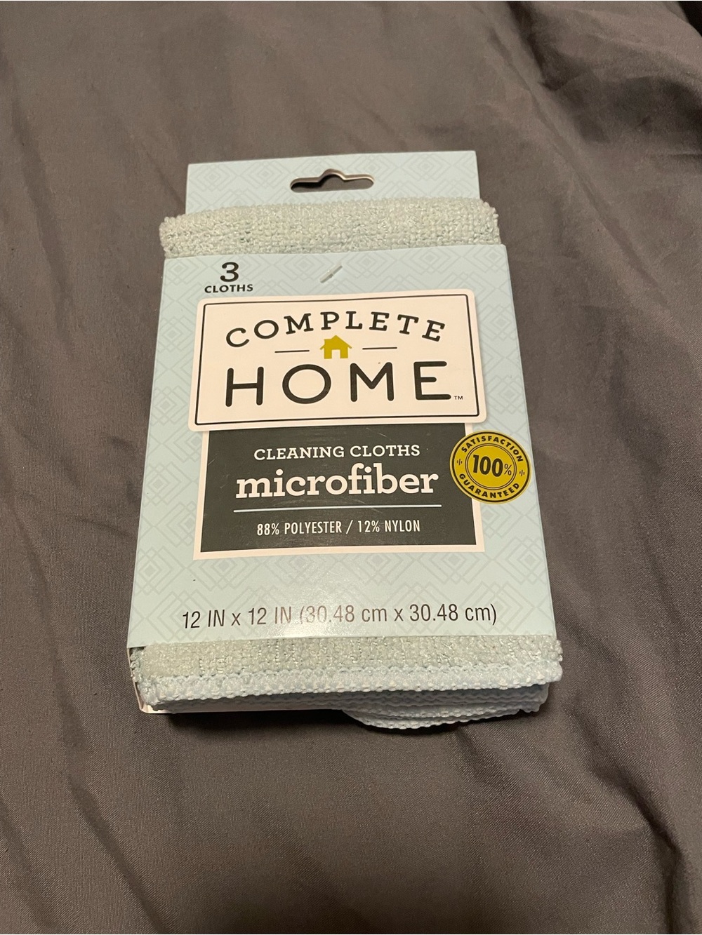 Cream Microfiber Cleaning Cloths (3 Pack)